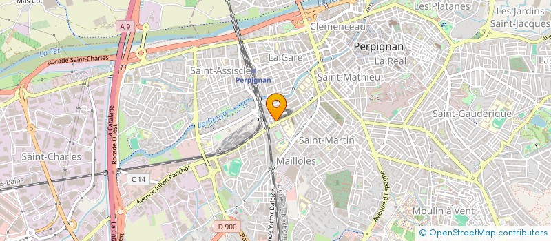 localisation de l'entreprise ALYJESS.FRANCE  PERPIGNAN