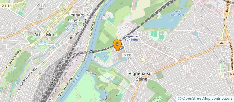 localisation de l'entreprise ALYKAS LOS MOTORISTA à VIGNEUX-SUR-SEINE