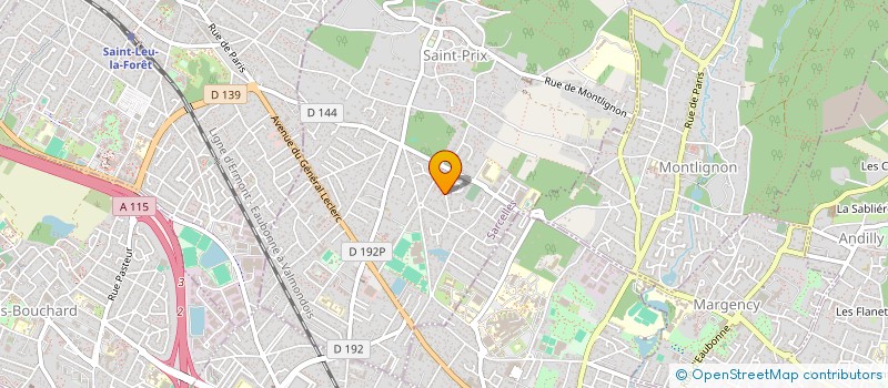 localisation de l'entreprise ALYN CONSULTING à SAINT-PRIX