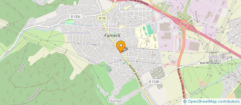 localisation de l'entreprise ALYNA IMMO  FAMECK