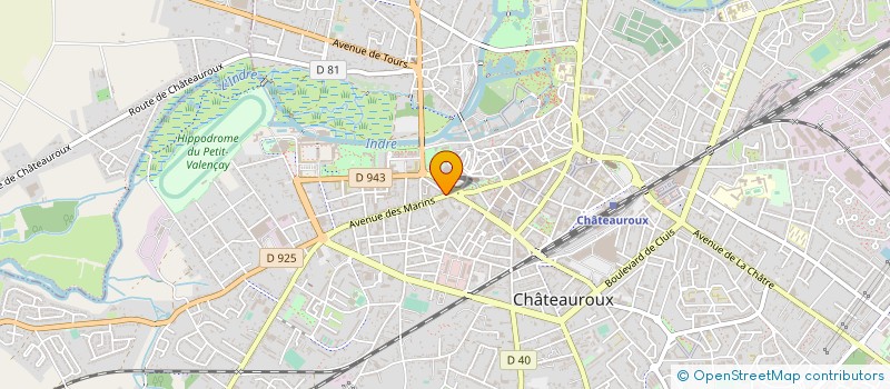 localisation de l'entreprise ALYNE LACAILLE - AUDREY BOXBERGER, NOTAIRES ASSOCIES à CHATEAUROUX