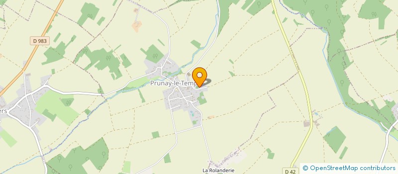 localisation de l'entreprise ALYO IMMOBILIERS  PRUNAY-LE-TEMPLE