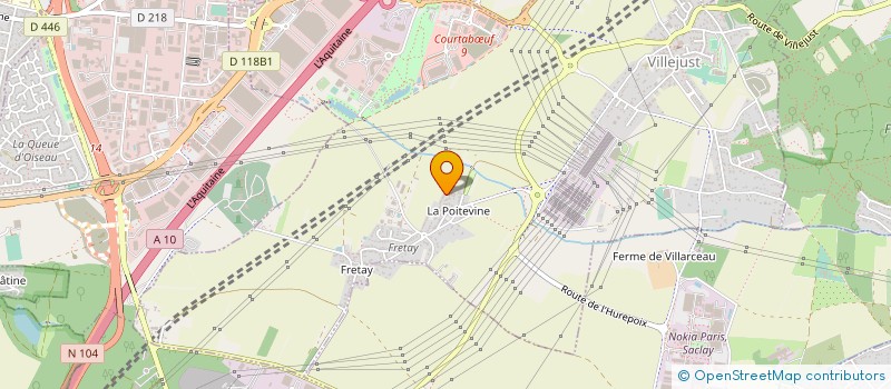 localisation de l'entreprise ALYO TECHNOLOGIES à VILLEJUST