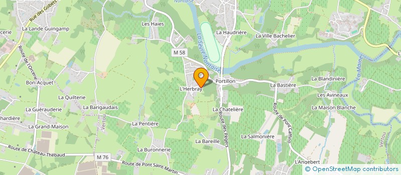 localisation de l'entreprise ALYONCE  VERTOU