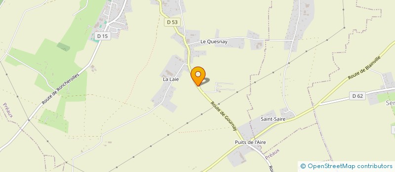 localisation de l'entreprise ALYOS INGENIERIE à PREAUX