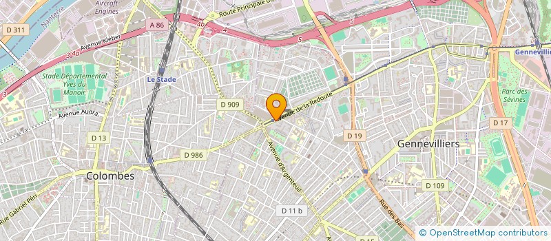 localisation de l'entreprise ALYOUMINE à ASNIERES-SUR-SEINE
