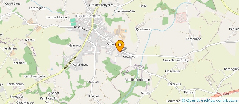 localisation de l'entreprise ALYPS  PLOUNEVENTER