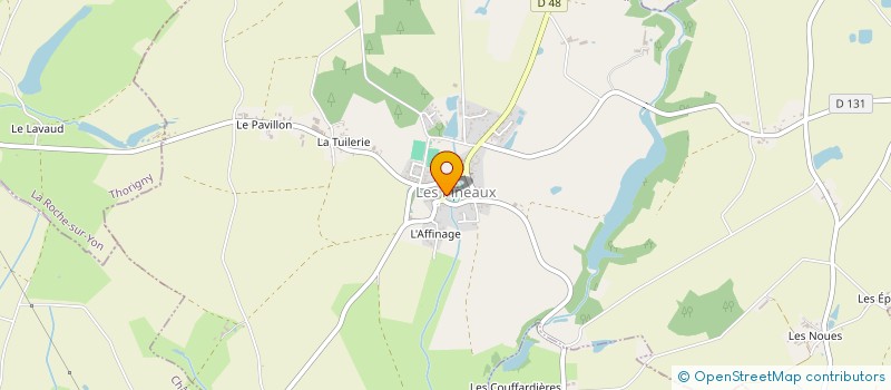 localisation de l'entreprise ALYRO  LES PINEAUX