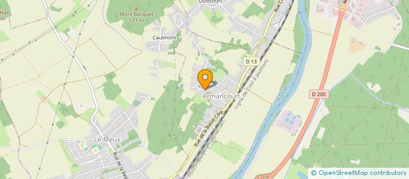 localisation de l'entreprise ALYS  ARMANCOURT