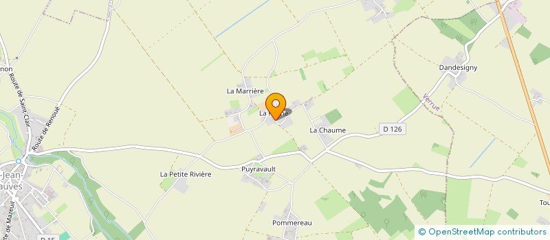 localisation de l'entreprise ALYS à SAINT-JEAN-DE-SAUVES
