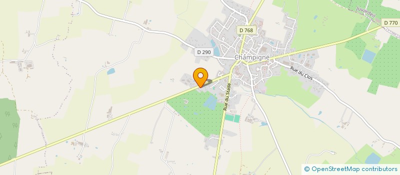 localisation de l'entreprise ALYS  LES HAUTS-D'ANJOU