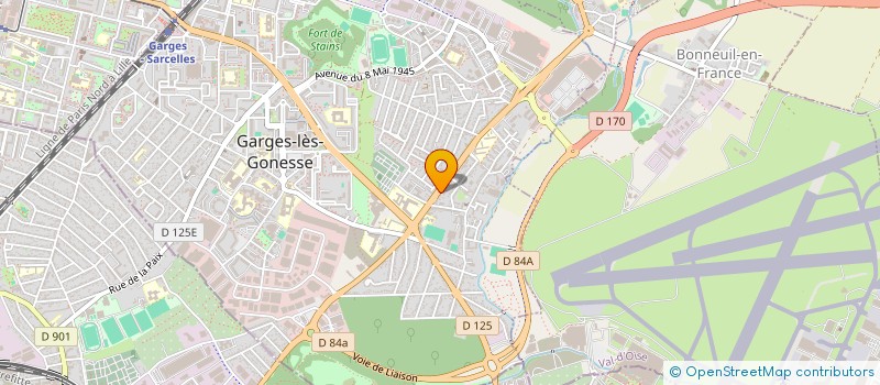 localisation de l'entreprise ALYS  GARGES-LES-GONESSE