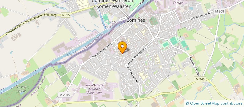localisation de l'entreprise ALYS ET SES AMIS à COMINES