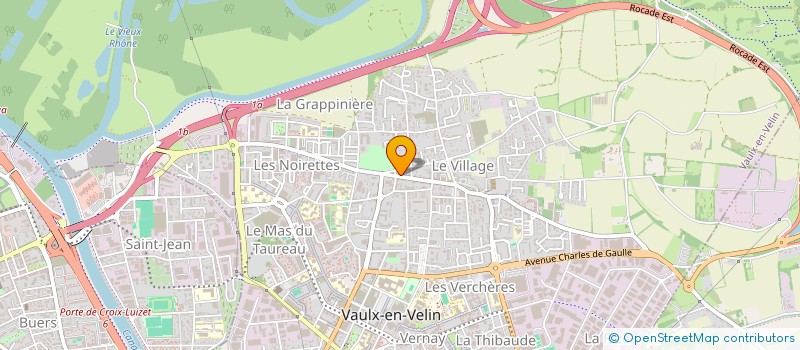 localisation de l'entreprise ALYSA CONSULTING à VAULX-EN-VELIN