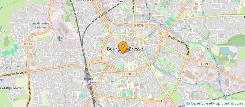 localisation de l'entreprise ALYSCAMPS 2503 à BOURG-EN-BRESSE