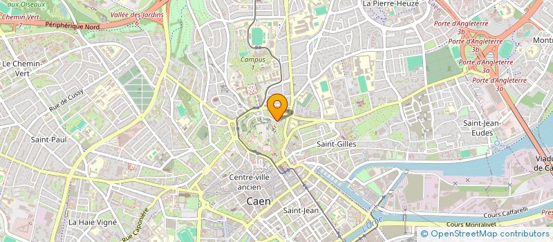 localisation de l'entreprise ALYSE à CAEN