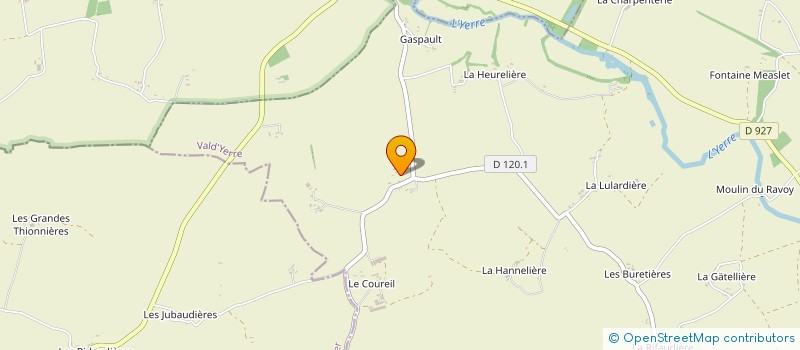 localisation de l'entreprise ALYSEA à VALD'YERRE