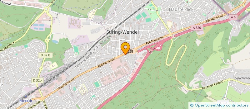 localisation de l'entreprise ALYSEE à STIRING-WENDEL