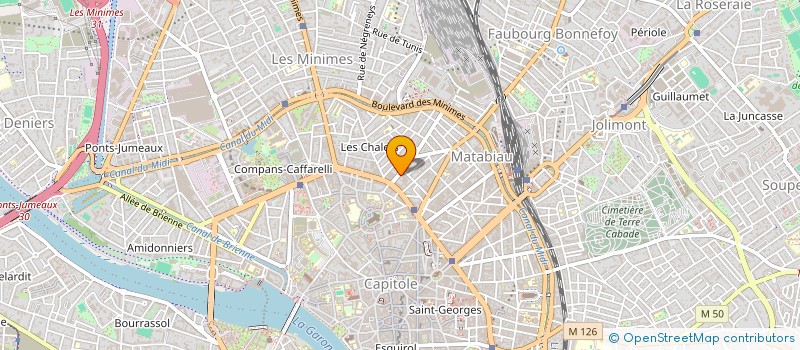 localisation de l'entreprise ALYSIA IMMOBILIER  TOULOUSE