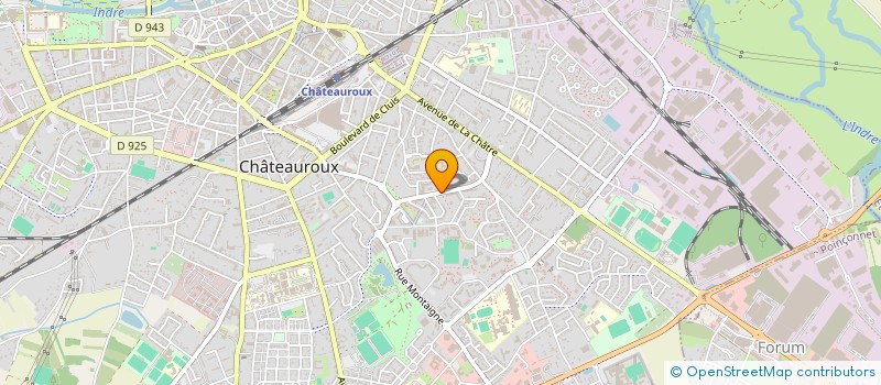 localisation de l'entreprise ALYSSA à CHATEAUROUX