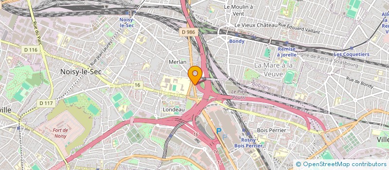 localisation de l'entreprise ALYSSA-DALENDA à NOISY-LE-SEC