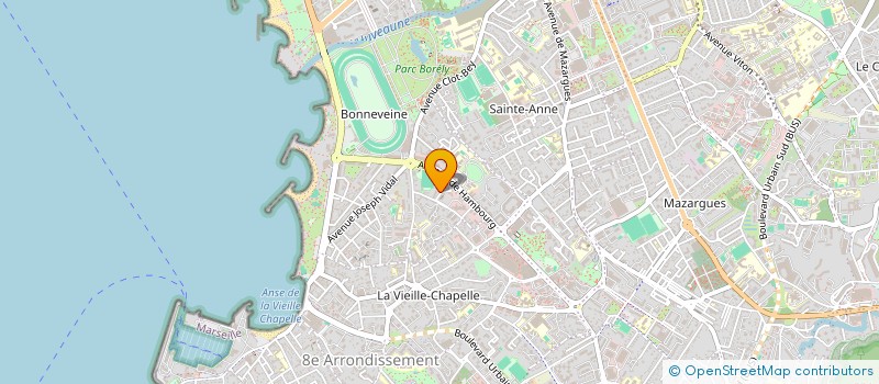 localisation de l'entreprise ALYSSA + LAURENE = 2 GAZELLES  MARSEILLE