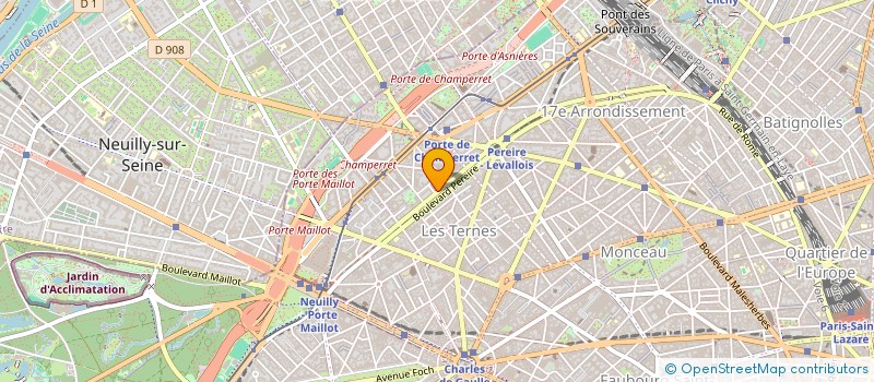 localisation de l'entreprise ALYSUN GLASSES à COURBEVOIE