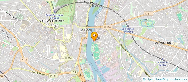 localisation de l'entreprise ALYVAX  LE PECQ