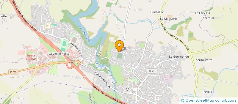 localisation de l'entreprise ALYVERYANN  MUZILLAC