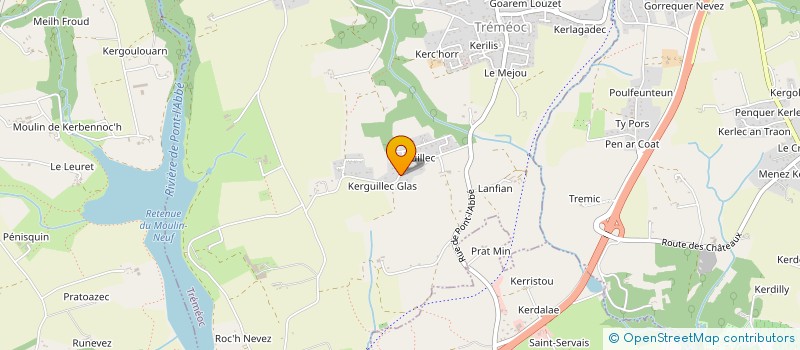 localisation de l'entreprise ALYVES  TREMEOC