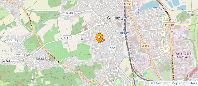 localisation de l'entreprise ALYX  WOIPPY