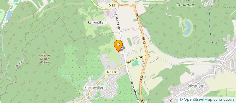 localisation de l'entreprise ALYZE  PIERREVILLERS