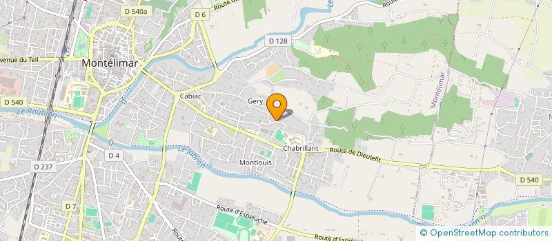 localisation de l'entreprise ALYZE FINANCE à MONTELIMAR