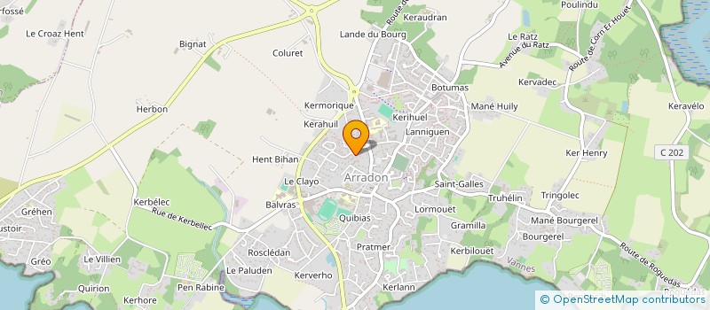 localisation de l'entreprise ALYZES CONSEIL  ARRADON