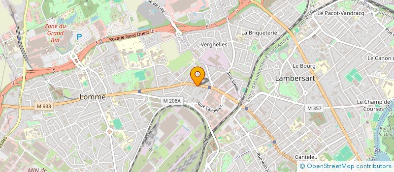 localisation de l'entreprise ALZ à LILLE