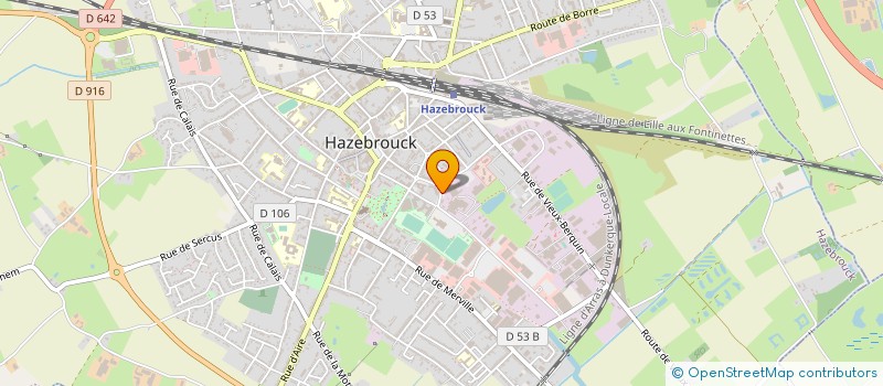 localisation de l'entreprise ALZ ALLIANCE à HAZEBROUCK