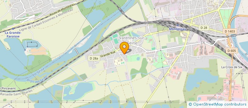 localisation de l'entreprise ALZAMID  VARENNES-SUR-SEINE