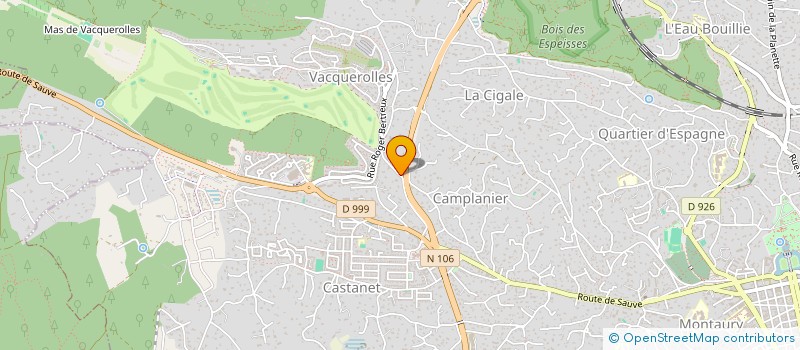 localisation de l'entreprise ALZAS FORMATION  NIMES