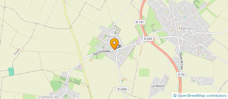 localisation de l'entreprise ALZETO  ANISY