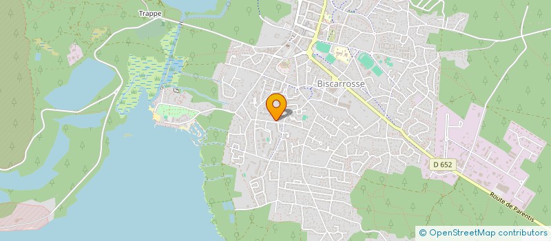 localisation de l'entreprise ALZIRA INVEST  BISCARROSSE