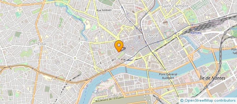 localisation de l'entreprise ALZIRE à NANTES
