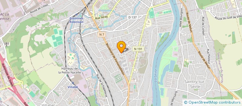 localisation de l'entreprise ALZO EXPRESS à CORBEIL-ESSONNES