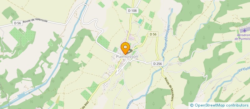 localisation de l'entreprise AM 04  PUIMOISSON