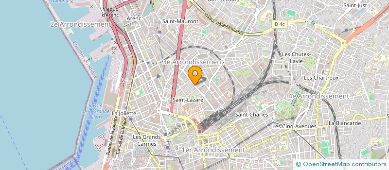 localisation de l'entreprise AM 13  MARSEILLE