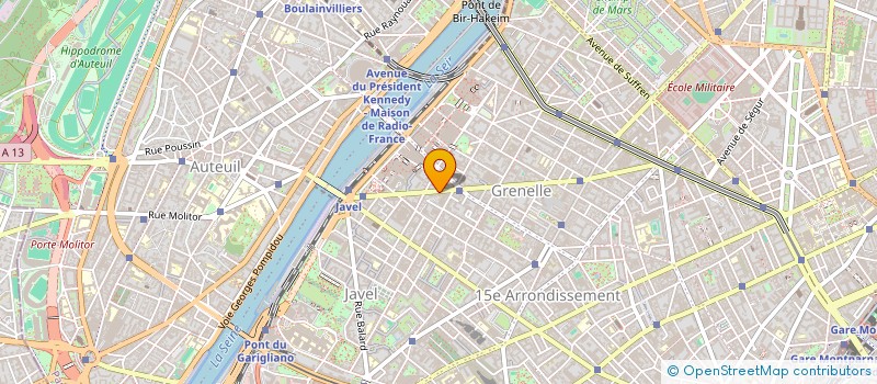 localisation de l'entreprise AM 15  PARIS