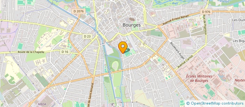 localisation de l'entreprise AM 18  BOURGES