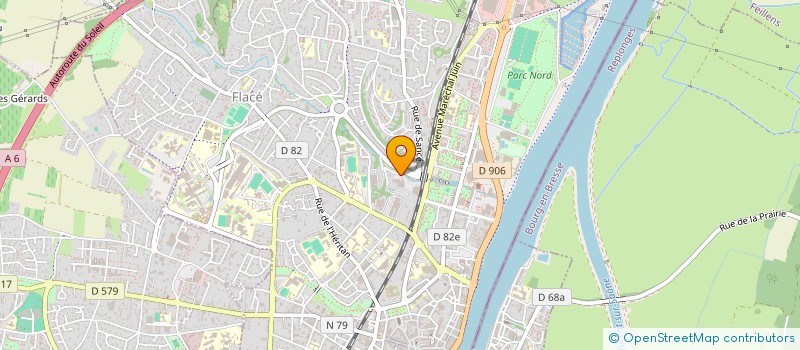 localisation de l'entreprise AM à MACON