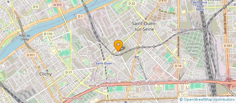 localisation de l'entreprise AM à SAINT-OUEN-SUR-SEINE
