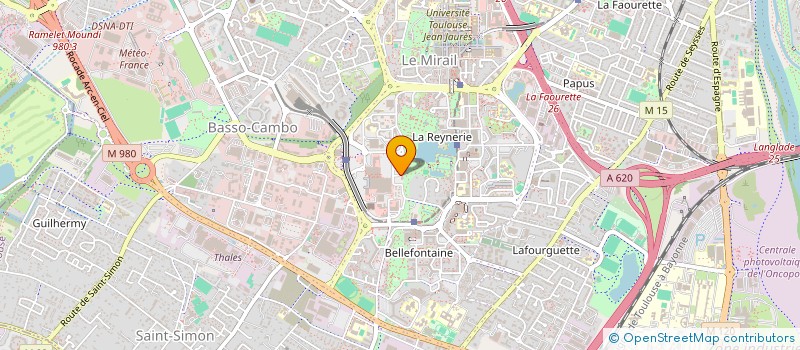 localisation de l'entreprise AM à TOULOUSE