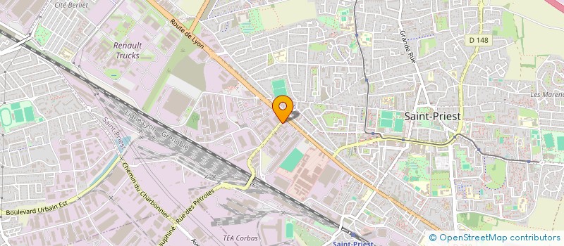 localisation de l'entreprise AM 63'S  SAINT-PRIEST